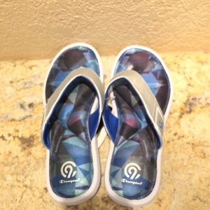 Blue C9 by Champion flip flops 8